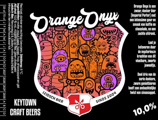 Orange Onyx, etiket 2026